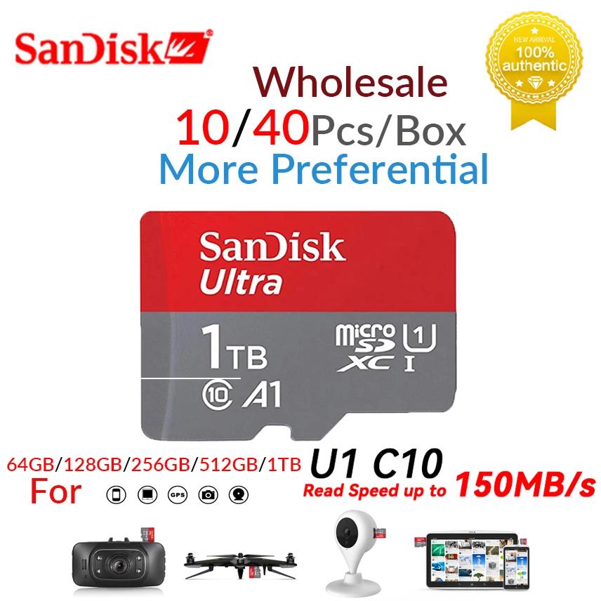 SanDisk Ʈ ޸ ī, ũ SD ī, Ŭ 10 SD ī, 140MB TF ī, 256GB, 128GB, 64GB, 32GB, 